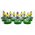 Subbuteo Andrew Table Soccer Brazil 1970 World Cup Winners Classic Hasbro bases